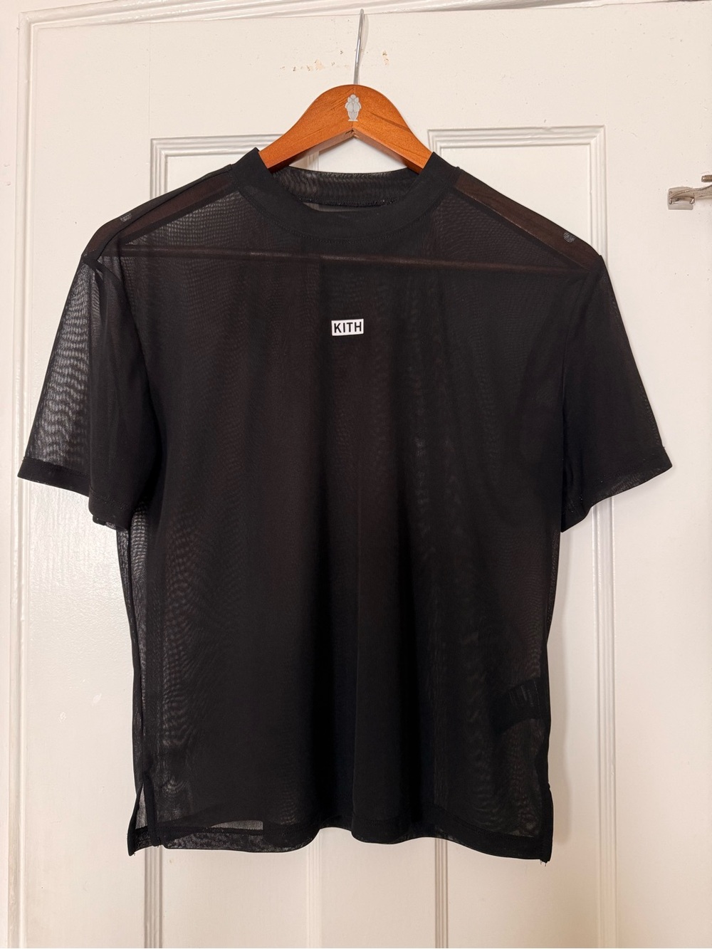 Kith • Black Sheer Mesh Tshirt